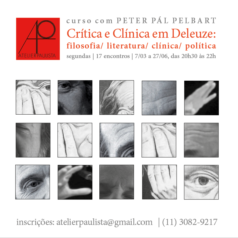 curso peter pal pelbart 2016